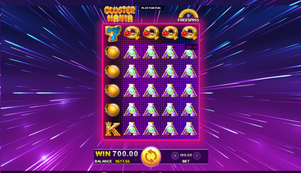 cluster mania slot