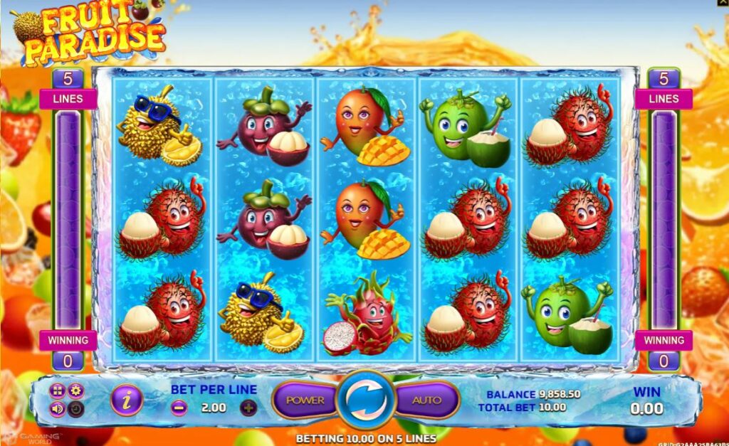 เกม Fruit Paradise